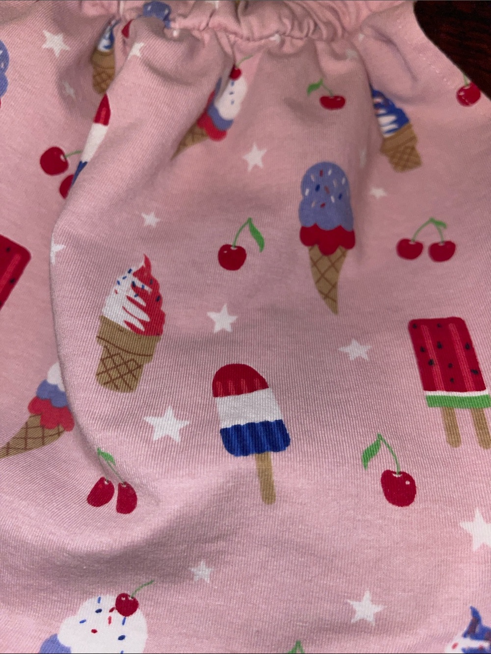 RUFFLE BUTTS Pink Ice Cream & Popsicle Ruffle Tank Set - Picture 6 of 6